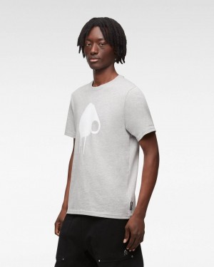 Moose Knuckles Augustine Tee Miesten Tees Harmaat | 89ALGWDPB