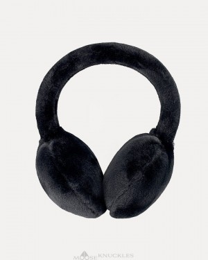 Moose Knuckles Bunny Ear Muff Naisten Hatut Mustat | 03KCUJMOI