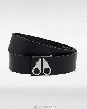 Moose Knuckles Logo Icon Belt Naisten Vyö Hopea | 97PQDUGLF