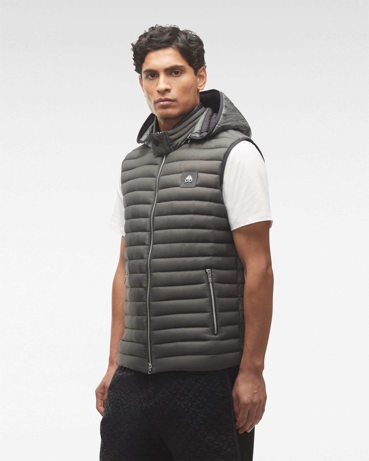 Moose Knuckles Air Down Vest Miesten Vests Harmaat | 37ZGCHWEN