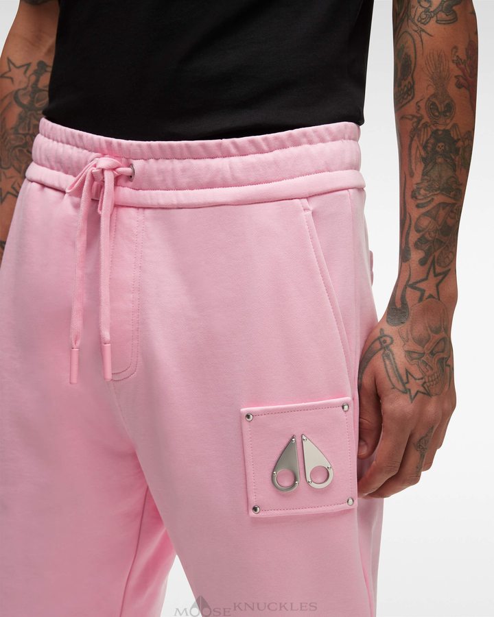 Moose Knuckles Brooklyn Jogger Miesten Suorat Housut Pinkki | 65EGWZSNT