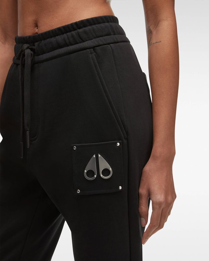 Moose Knuckles Brooklyn Jogger Naisten Suorat Housut Mustat | 29ALMWKQE