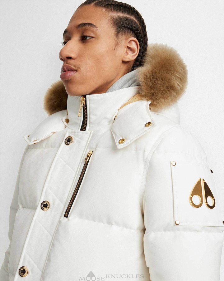 Moose Knuckles Gold 3q Jacket Shearling Miesten Takit Ruskea | 53FRDPSYM