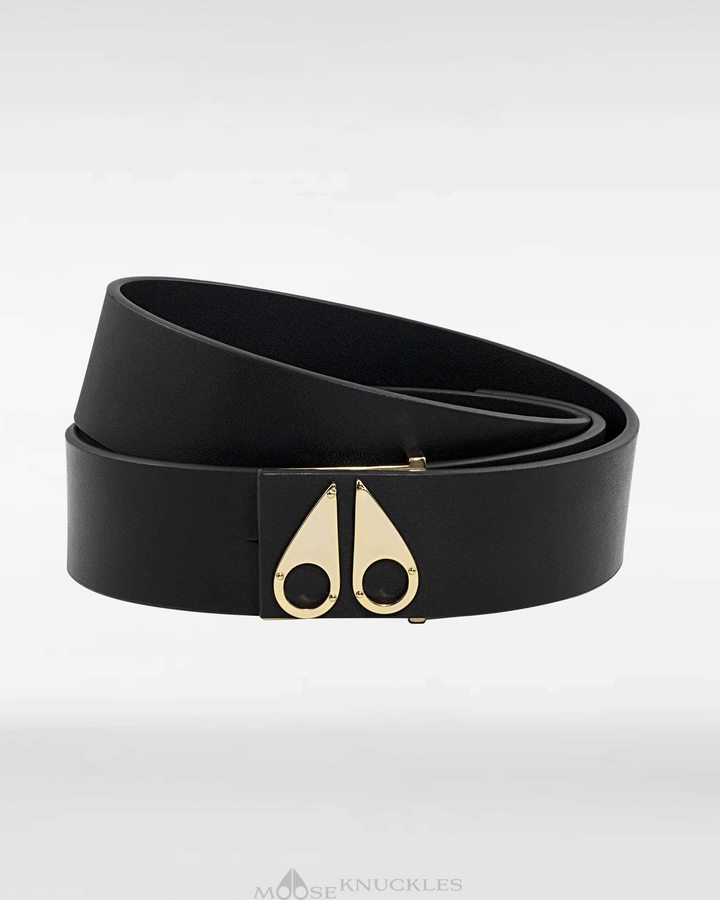 Moose Knuckles Logo Icon Belt Miesten Vyö Kultaiset | 36HCWLBEV