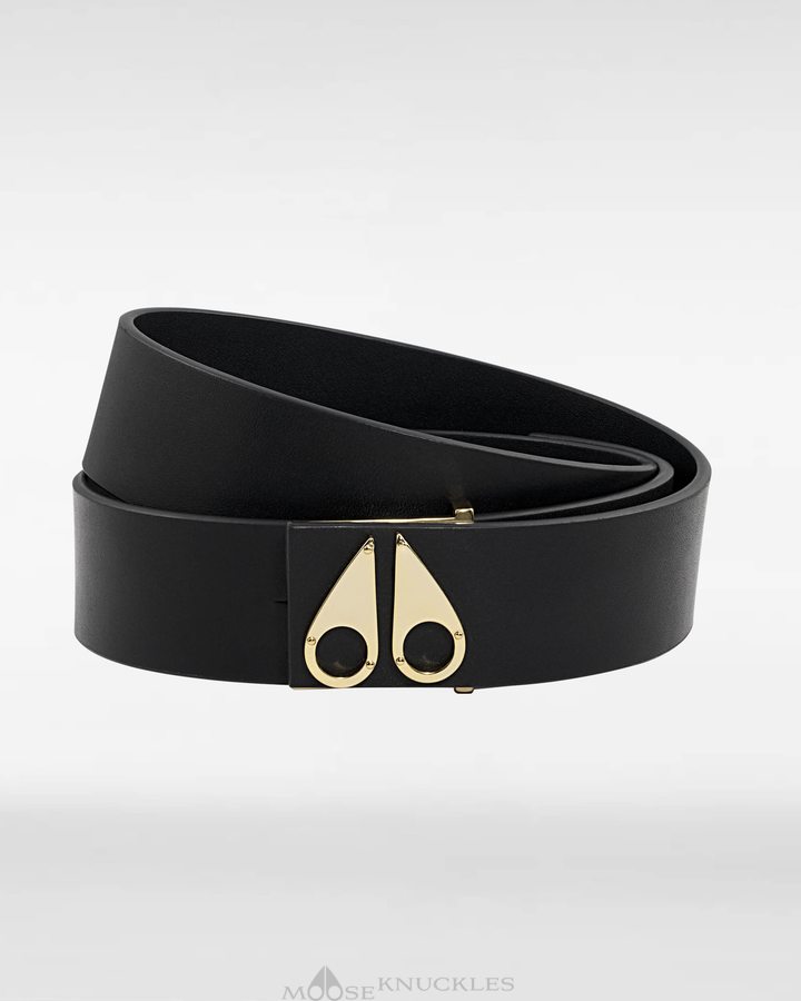 Moose Knuckles Logo Icon Belt Naisten Vyö Kultaiset | 40AUDTYVH