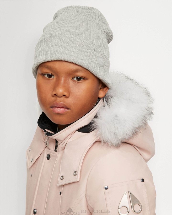 Moose Knuckles Original Parka Shearling Lasten Parkas Pinkki | 17NSHAKPL