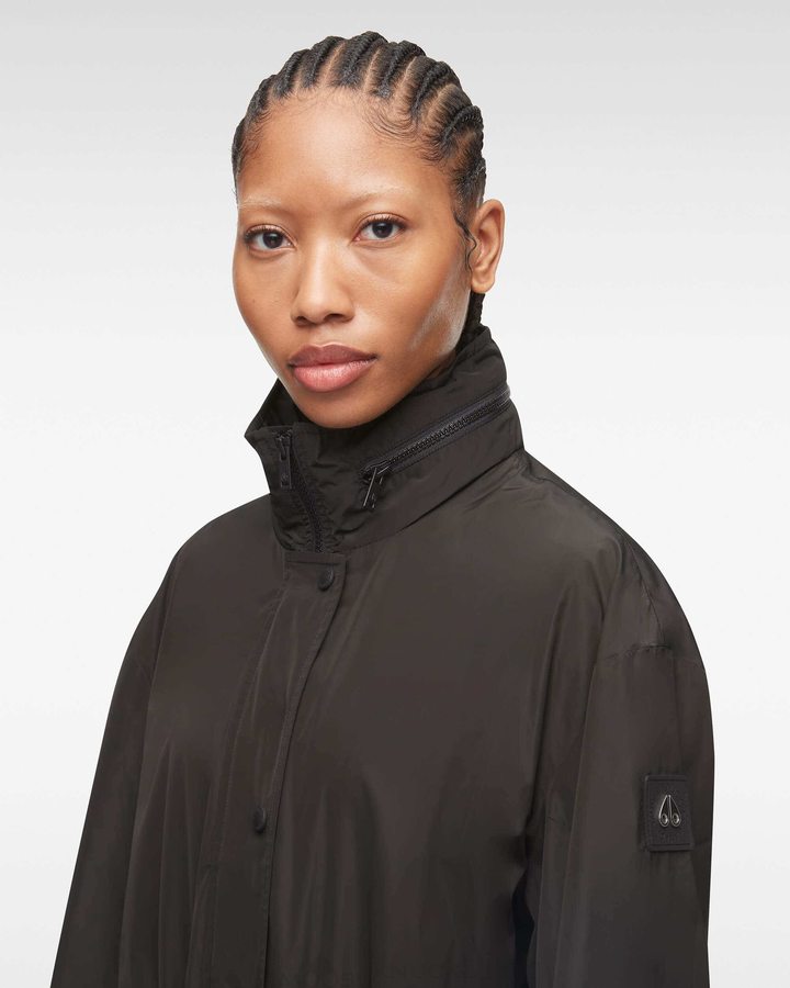 Moose Knuckles Osgoode Anorak Naisten Anoraks Mustat | 08JXFLCYK